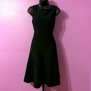 Black Pleated Dress